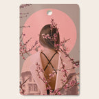 Peach Blossoms of Veria Cutting Board Gallery Image 1