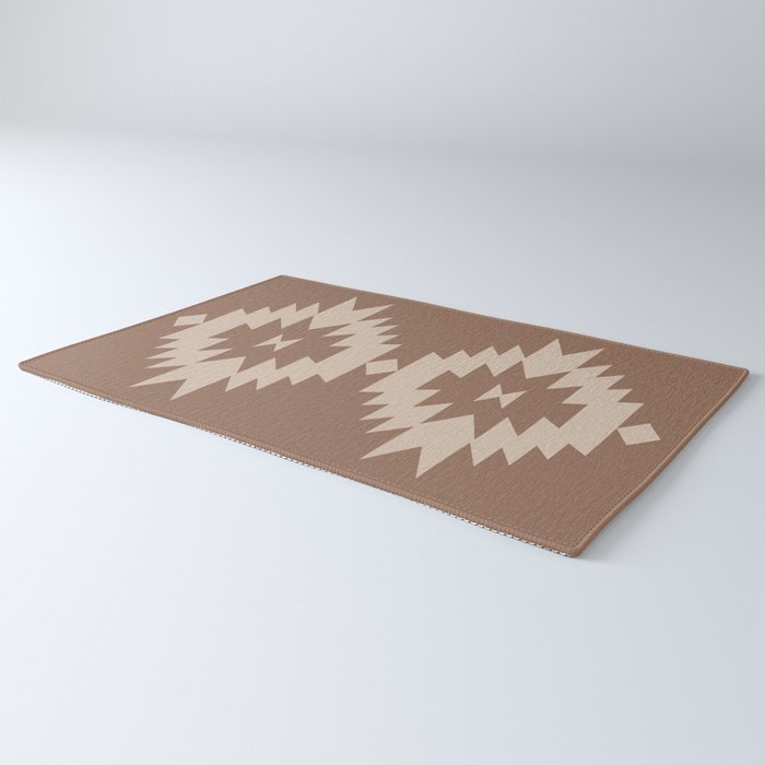 Southwestern Minimalism XXV - Coffee Creme Rug Gallery Image 3