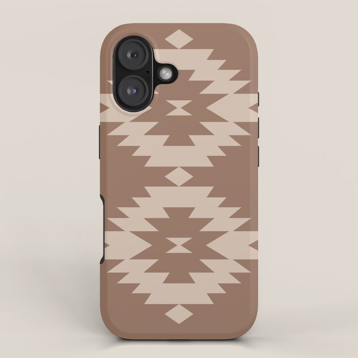Southwestern Minimalism XXV - Coffee Creme iPhone Case Gallery Image 1