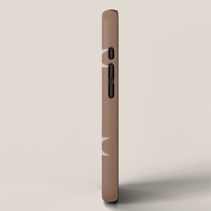 Southwestern Minimalism XXV - Coffee Creme iPhone Case Gallery Image 2