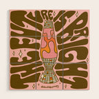 The Future Is Bright Wood Wall Art Gallery Image 1
