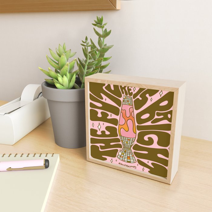 The Future Is Bright Mini Art Print Gallery Image 2