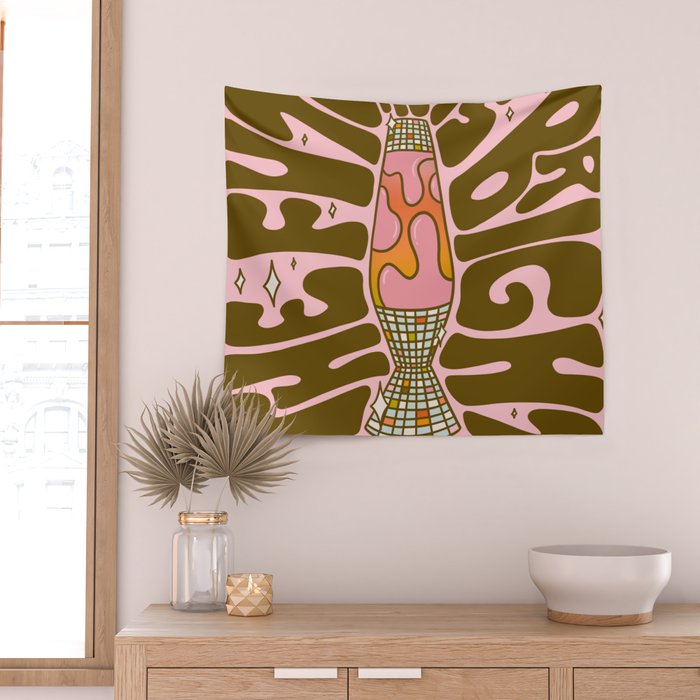 The Future Is Bright Wall Tapestry Gallery Image 2