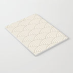 Waves (Cream & Chocolate) Notebook Gallery Image 3
