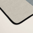 Classy Blue Beige Geometric II Desk Mat Gallery Image 4
