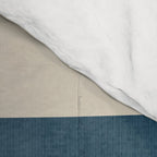 Classy Blue Beige Geometric II Comforter Gallery Image 4