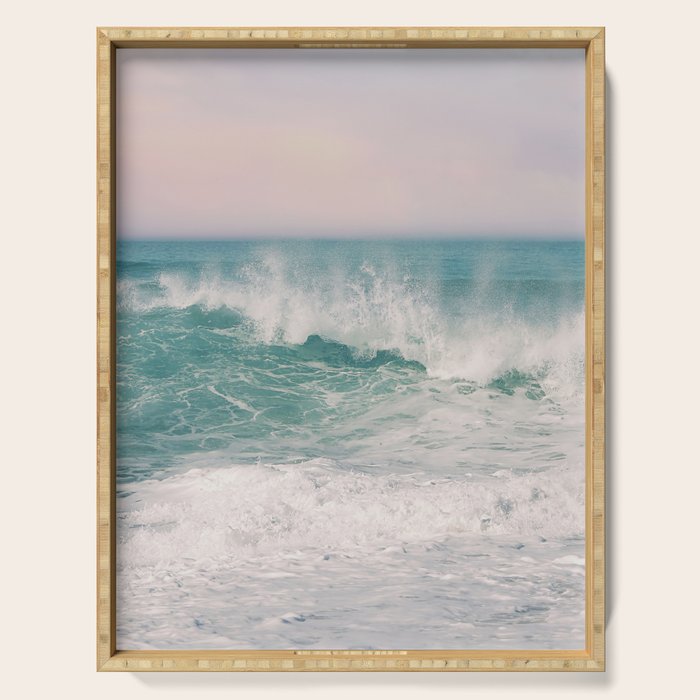 Tropical  Wave Roller Serving Tray Gallery Image 1