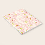 Wonderful holiday joy twigs and berrie soft pink Notebook Gallery Image 3