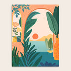 Tropical Evening Sunset Landscape Notebook Gallery Image 4