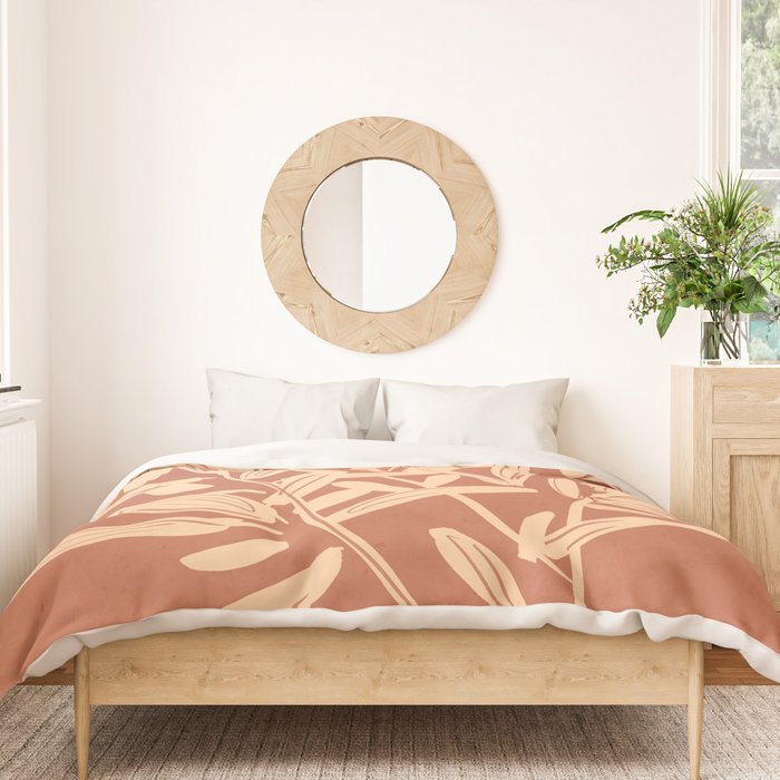 Minimalist Flowers 2 Duvet Cover Gallery Image 3