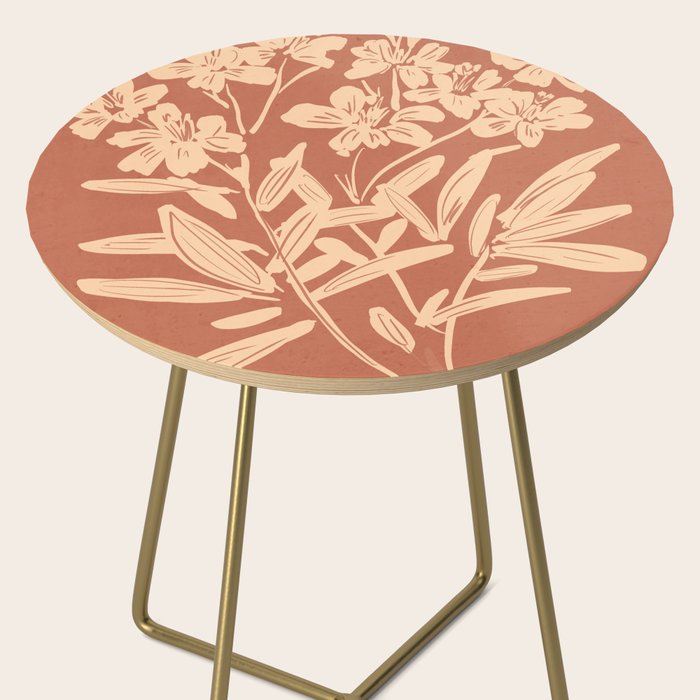 Minimalist Flowers 2 Side Table Gallery Image 2