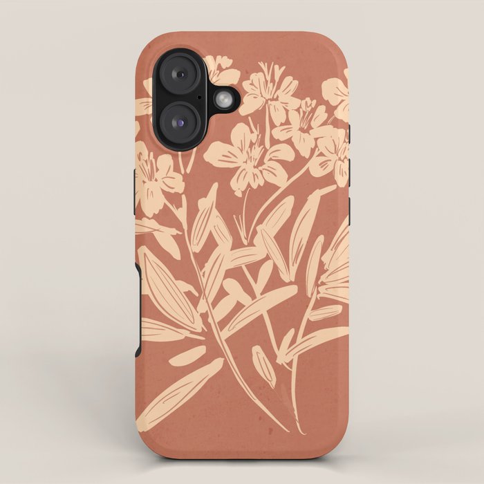 Minimalist Flowers 2 iPhone Case Gallery Image 1
