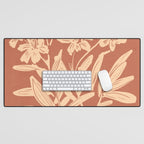 Minimalist Flowers 2 Desk Mat Gallery Image 1