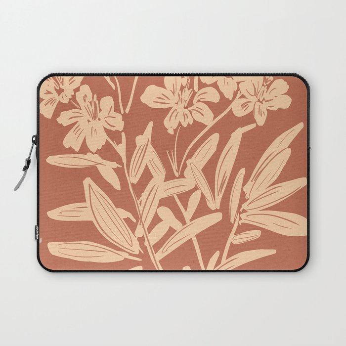 Minimalist Flowers 2 Laptop Sleeve Gallery Image 1