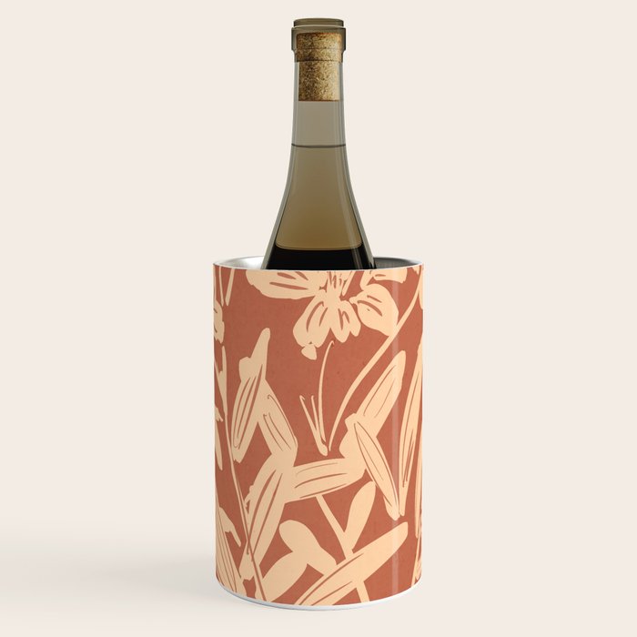 Minimalist Flowers 2 Wine Chiller Gallery Image 1