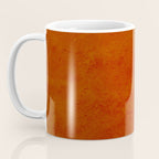 concrete orange brown copper plain texture Coffee Mug Gallery Image 3
