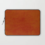 concrete orange brown copper plain texture Laptop Sleeve Gallery Image 1