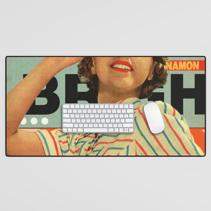 Bright Cinnamon Desk Mat Gallery Image 1