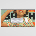 Bright Cinnamon Desk Mat Gallery Image 1