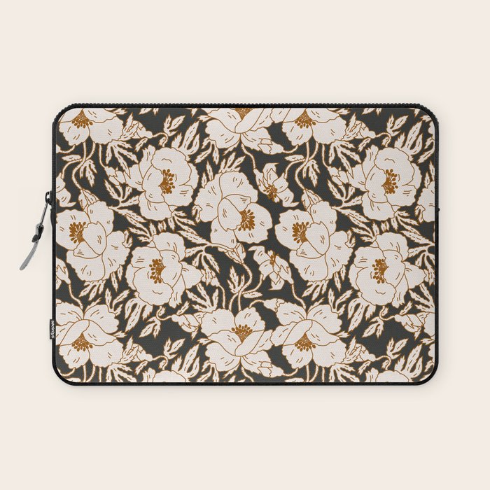 INDRA POPPY DARK Laptop Sleeve Gallery Image 1
