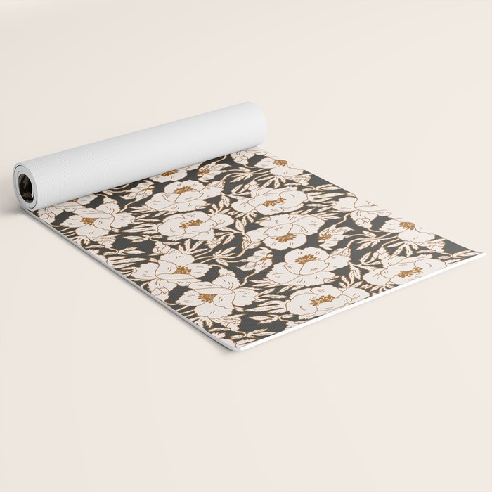 INDRA POPPY DARK Yoga Mat Gallery Image 2