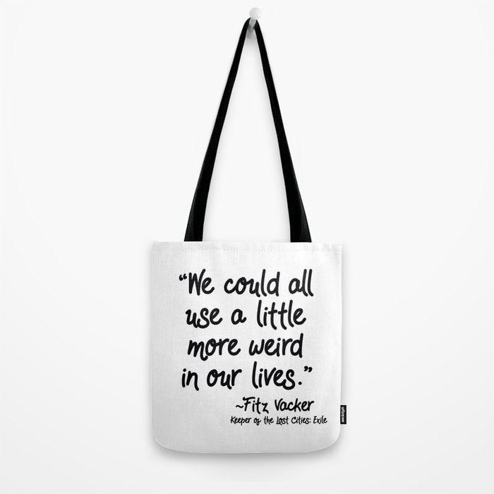 Fan-favorite Fitz Quote Tote Bag Gallery Image 2