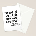 Fan-favorite Fitz Quote Stationery Card Gallery Image 2