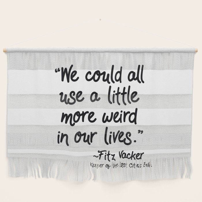 Fan-favorite Fitz Quote Wall Hanging Gallery Image 1