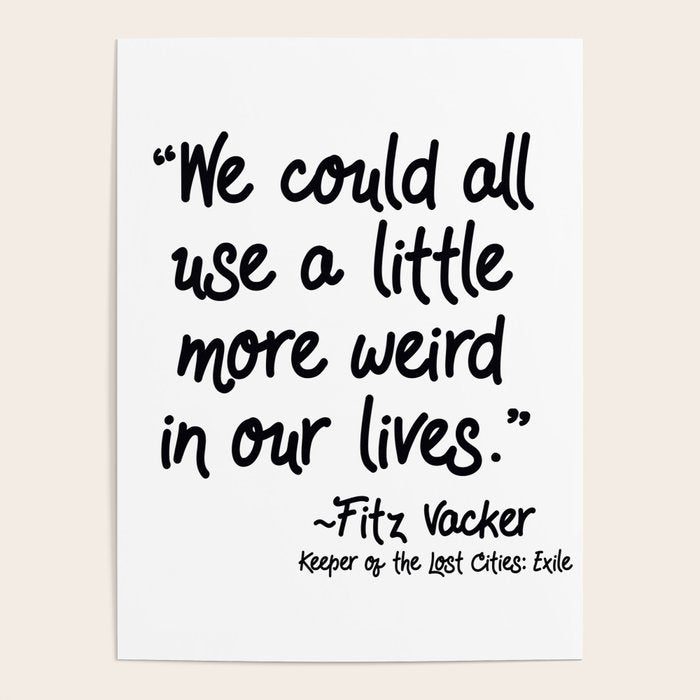 Fan-favorite Fitz Quote Poster Gallery Image 4