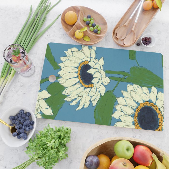 Sunflower Blue Sami Cutting Board Gallery Image 2