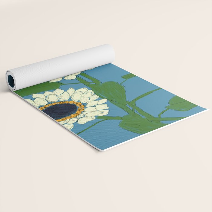 Sunflower Blue Sami Yoga Mat Gallery Image 2