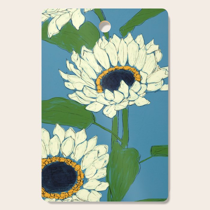 Sunflower Blue Sami Cutting Board Gallery Image 1