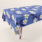 Flower - Blue Vibe Tablecloth Gallery Image 1