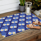 Flower - Blue Vibe Outdoor Rug Gallery Image 2