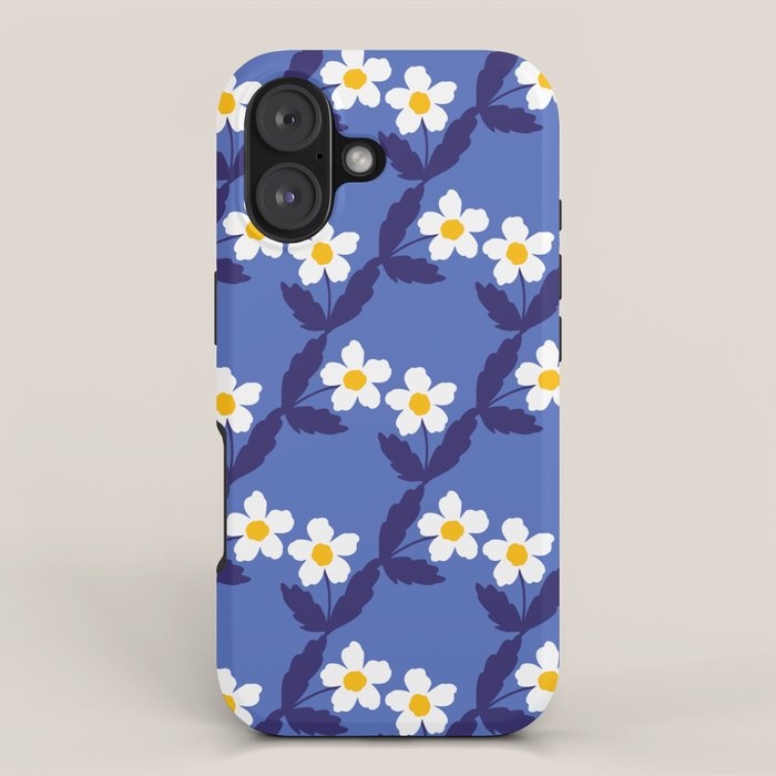 Flower - Blue Vibe iPhone Case Gallery Image 1
