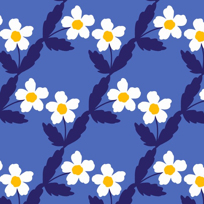 Flower - Blue Vibe Coffee Mug Gallery Image 2