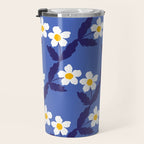 Flower - Blue Vibe Travel Mug Gallery Image 3