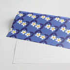 Flower - Blue Vibe Wrapping Paper Gallery Image 2