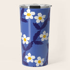 Flower - Blue Vibe Travel Mug Gallery Image 1