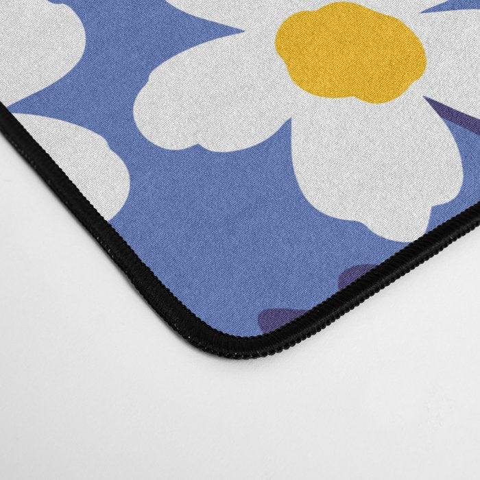 Flower - Blue Vibe Desk Mat Gallery Image 4