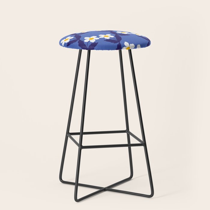 Flower - Blue Vibe Stool Gallery Image 1
