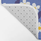 Flower - Blue Vibe Bath Mat Gallery Image 2