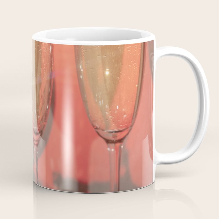 Festive Glamour Champagne Celebration Disco Ball Sparkling Holiday Photography  Coffee Mug Gallery Image 1