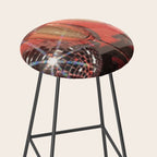 Festive Glamour Champagne Celebration Disco Ball Sparkling Holiday Photography  Stool Gallery Image 2