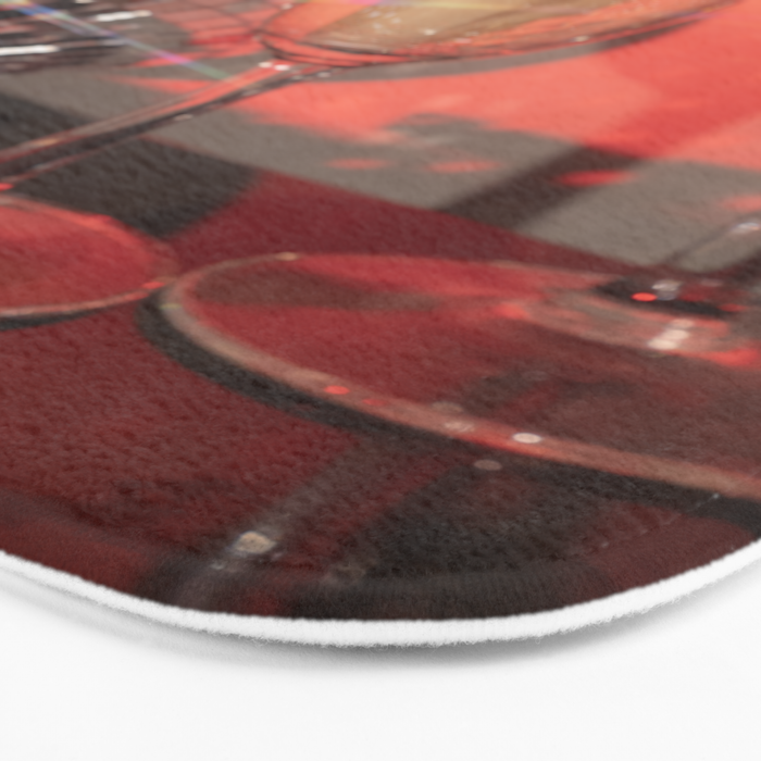 Festive Glamour Champagne Celebration Disco Ball Sparkling Holiday Photography  Bath Mat Gallery Image 3