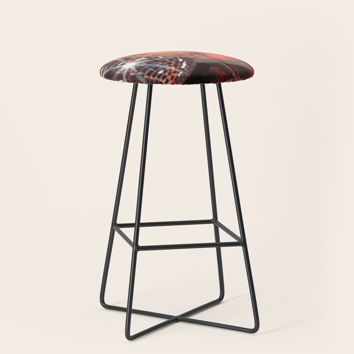 Festive Glamour Champagne Celebration Disco Ball Sparkling Holiday Photography  Stool Gallery Image 1