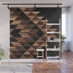 Urban Tribal Pattern No.11 - Aztec - Wood Wall Mural Gallery Image 1