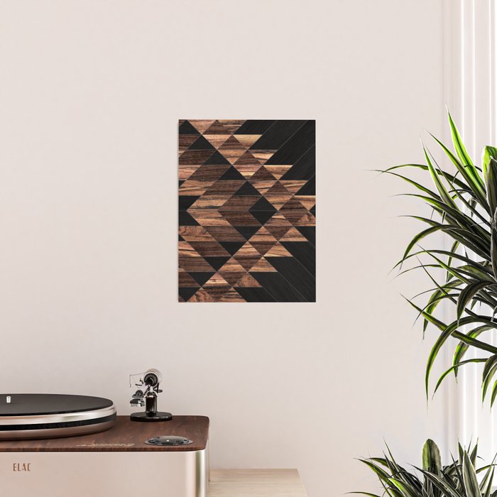 Urban Tribal Pattern No.11 - Aztec - Wood Poster Gallery Image 2