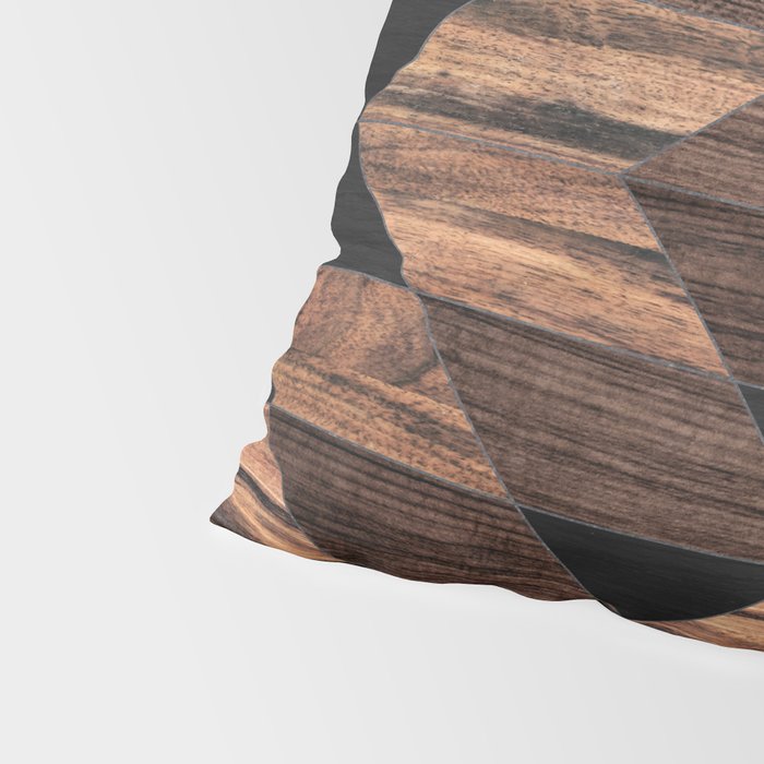 Urban Tribal Pattern No.11 - Aztec - Wood Pillow Sham Gallery Image 4