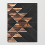 Urban Tribal Pattern No.11 - Aztec - Wood Notebook Gallery Image 4